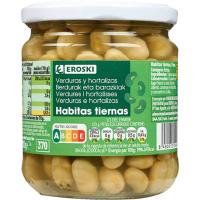 Habita tierna extra EROSKI, frasco 210 g