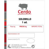 Solomillo de cerdo al vacío, sobre aprox. 500 g