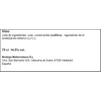 Vino Tinto Cigales 12 meses VALDELOSFRAILES, botella 75 cl