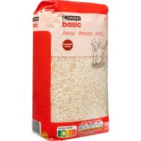 Arroz extra EROSKI basic, paquete 1 kg