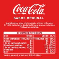Refresco de cola COCA COLA, botella 2 litros