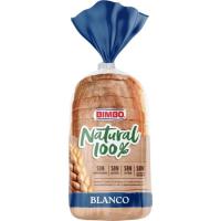 Pan de molde natural 100% BIMBO, paquete 460 g