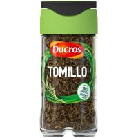 Tomillo entero para sazonar DUCROS, frasco 11 g