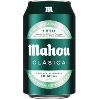 Cerveza MAHOU Clásica, lata 33 cl