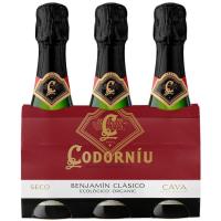 CODORNIU Benjamin cava lehorra, sorta 3x20 cl