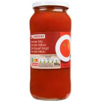 Tomate frito EROSKI, frasco 550 g Tomate frito EROSKI, frasco 550 g
