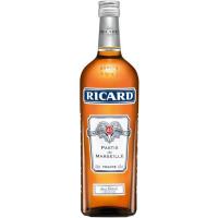 Aperitivo anisado RICARD, botella 1 litro