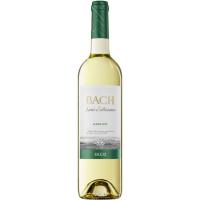 Vino blanco seco D.O. Catalunya BACH, botella 75 cl