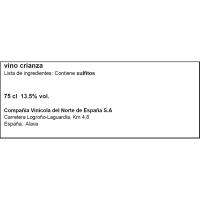 Vino Tinto Crianza D.O. Rioja VIÑA REAL, botella 75 cl