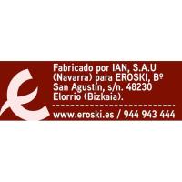 EROSKI BASIC tomate xehatua, lata 800 g