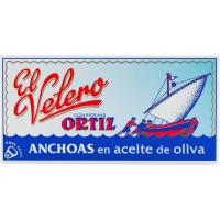 Anchoa en aceite de oliva ORTIZ El Velero, lata 29 g