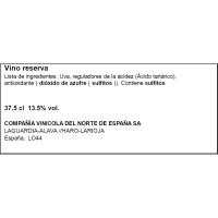 VIÑA REAL ardo beltz ondua Errioxa JD, botila 37 cl