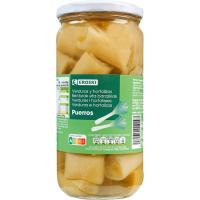 Puerros en trozos EROSKI, frasco 400 g Puerros en trozos EROSKI, frasco 400 g