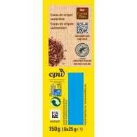 Barrita de cereal NESTLÉ Nesquik, 6 uds., caja 150 g