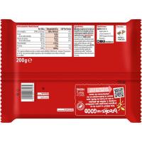 Barrita de chocolate con leche mini KIT KAT, pack 12x16,6 g