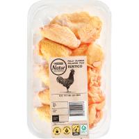 Alas de pollo partidas sin punta EROSKI NATUR, bandeja aprox. 450 g