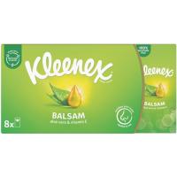 Pañuelo de papel balsámico 10x9 KLEENEX, paquete 8 uds