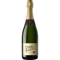 CONDE DE CARALT brut nature cava, botila 75 cl