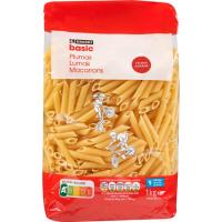 Macarrones EROSKI basic, paquete 1 kg Macarrones EROSKI basic, paquete 1 kg