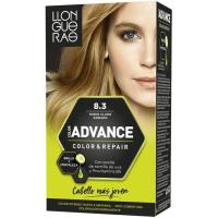 Tinte rubio claro dorado N.8.3 LLONGUERAS, caja 1 unid. Tinte rubio claro dorado N.8.3 LLONGUERAS, caja 1 unid.