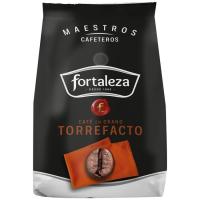 Café en grano torrefacto FORTALEZA, paquete 250 g