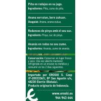 EROSKI anana xerratan bere zukuan, lata 340 g