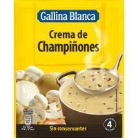 Crema de champiñones GALLINA BLANCA, sobre 62 g