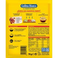 Sopa de ternera con estrellitas GALLINA BLANCA, sobre 74 g