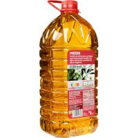 Aceite de oliva suave EROSKI, garrafa 5 litros