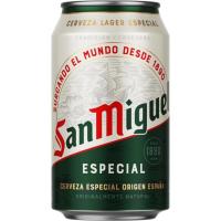 Cerveza SAN MIGUEL, lata 33 cl