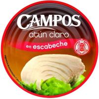 CAMPOS atun argia eskabetxean, lata 190 g
