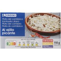 Plata del Cantábrico al ajillo EROSKI, lata 110 g