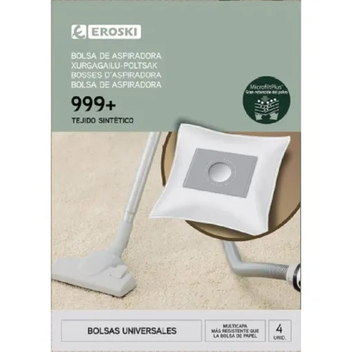 Bolsa de aspirador universal 628 mod. TW-1790 EROSKI