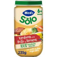 HERO oilasko, txahal eta barazki potekoa, potoa 235 g 