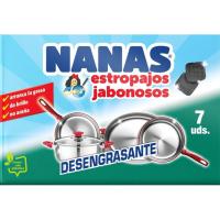 Estropajo jabonoso AJAX, caja 7 uds
