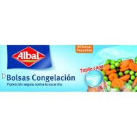 Bolsa pequeña para congelar ALBAL, caja 40 uds