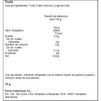 Trufa extra FERRER, caja 15 g