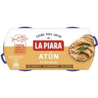 Paté de atún en escabeche LA PIARA, pack 2x75 g