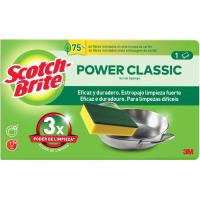 Estropajo de fibra verde SCOTCH-BRITE, 1 ud