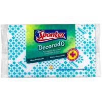 SPONTEX baxera jartzeko zapi apaindua, 40x50 cm, sorta 1 ale