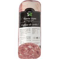 VICENTE LÓPEZ  txerri burua, moztuta, gutxieneko erosketa 100 g