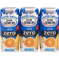 Lactozumo funciona sabor Caribe DON SIMON, pack 3x330 ml