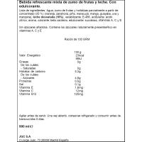 Lactozumo funciona sabor multifrutas DON SIMÓN, pack 3x300 ml