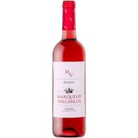 Vino Rosado D.O. Navarra MARQUÉS DE VACARLOS, botella 75 cl