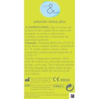 Solución única plus para lentillas CLEAN&LENS, bote 360 ml