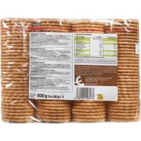 Galleta integral EROSKI BASIC, pack 4x200 g