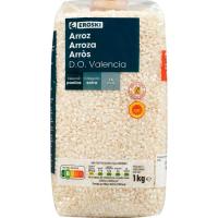 Arroz D.O.Valencia EROSKI, paquete 1 kg