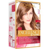 Tinte rubio ceniza N.7.1 EXCELLENCE, caja 1 ud
