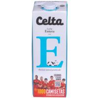 Leche entera CELTA, brik 1,5 litros