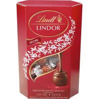 LINDT CORNET LINDOR esne bonboiak, kutxa 200 g